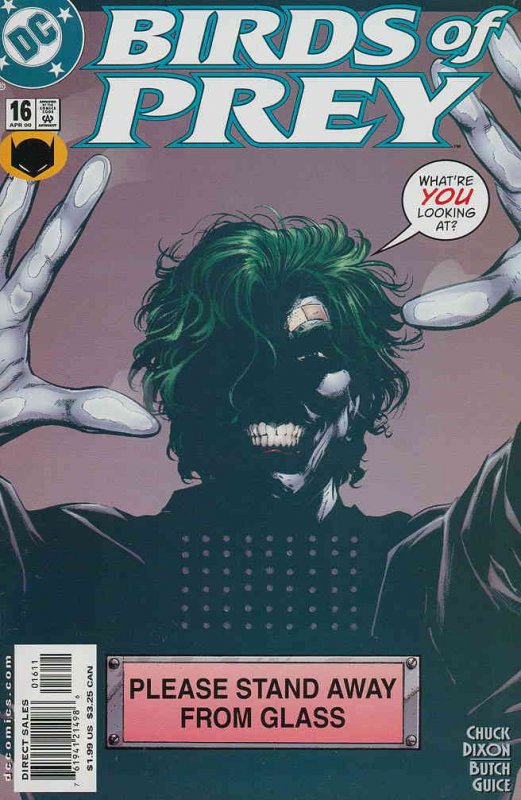 Birds of Prey #16 VF ; DC | Chuck Dixon Joker