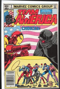 Team America #9 (1983) Iron Man