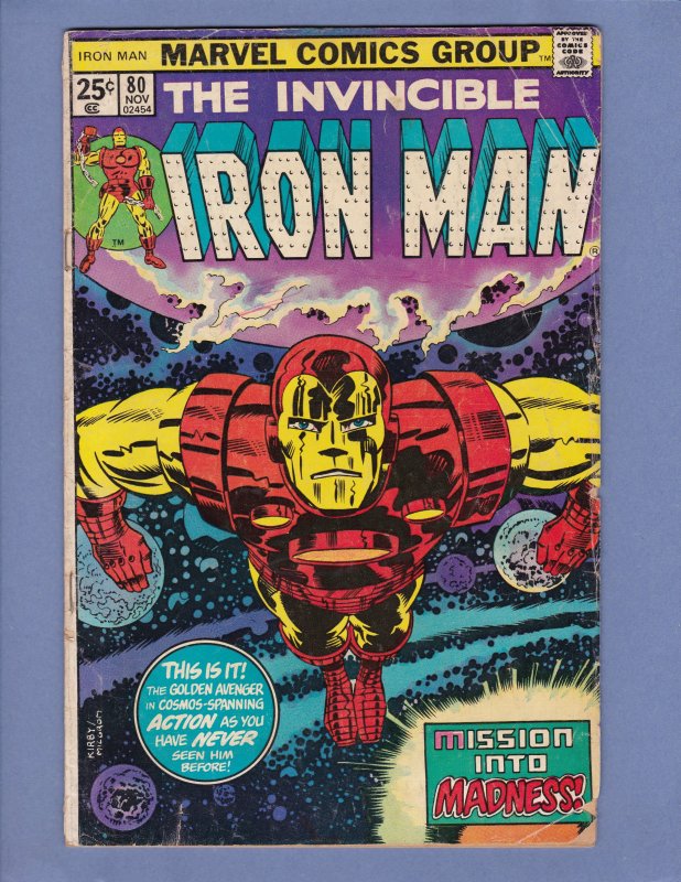 Iron Man #80 GD/VG Marvel 1975