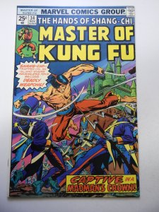 Master of Kung Fu #34 (1975) FN/VF Condition