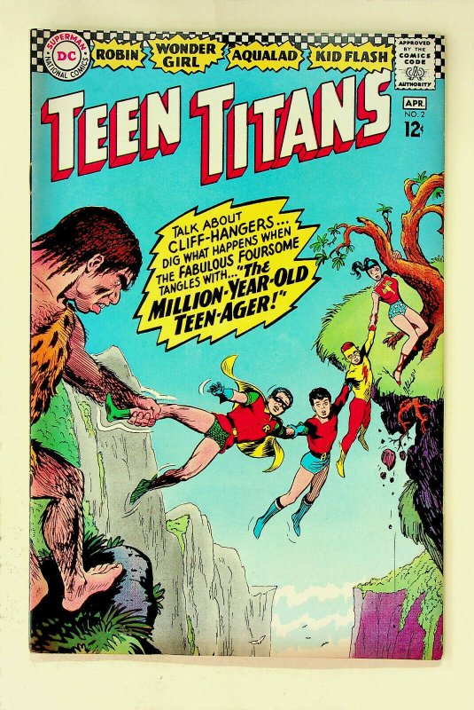 Teen Titans #2 (Mar-Apr 1966, DC) - Very Fine/Near Mint 