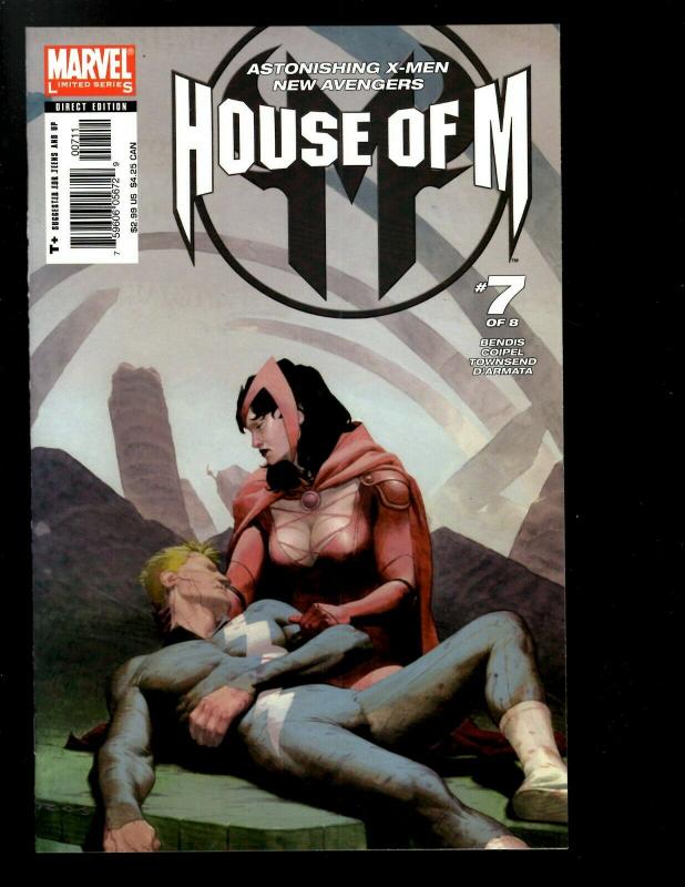 8 House of M Marvel Comics # 1 2 3 4 5 6 7 8 RP1