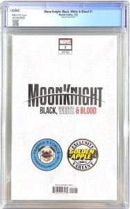 Moon Knight: Black, White & Blood #1 Barends Variant Cover (2022) CGC 9.4