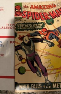 The Amazing Spider-Man #36 (1966)when a meteor falls. Water/moisture staining