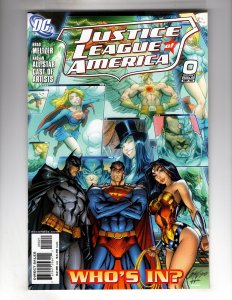 Justice League of America #0 J. Scott Campbell Sandra Hope Cover (2006)  / GMA1