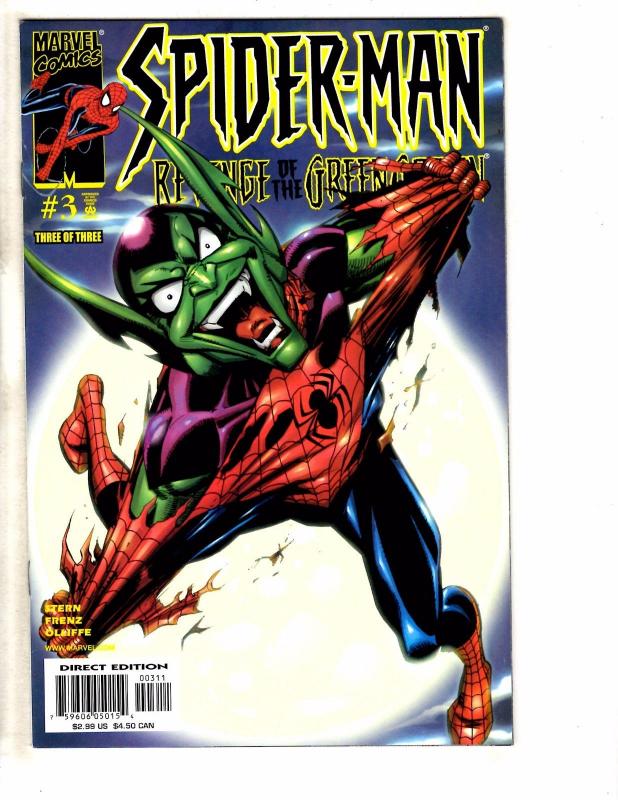 6 Spider-Man Marvel Comics Revenge Of Green Goblin 1 2 3 + Lifeline # 1 2 3 GM12