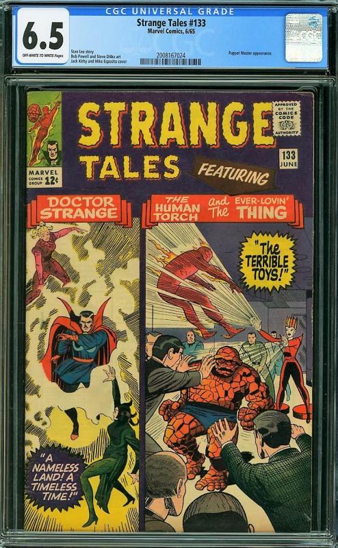 Strange Tales #133 (Marvel, 1965) CGC 6.5