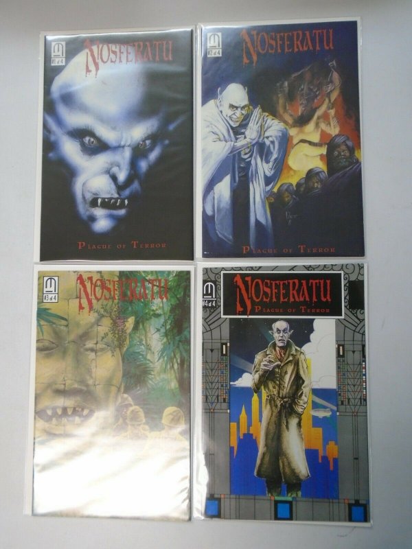 Nosferatu Plague of Terror set #1-4 8.0 VF (1991 Millennium)