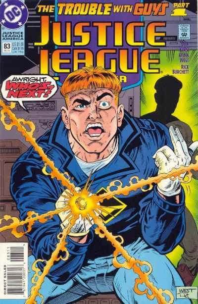 Justice League (1987 series) #83, NM- (Stock photo)