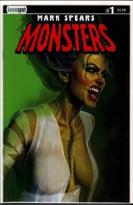 Mark Spears Monsters #1 Cover E Bridezilla!