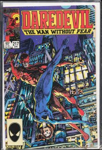 Daredevil #217 (1985) Daredevil
