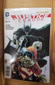 Justice League #35 Monster Cover (2014)