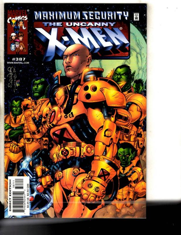 6 Uncanny X-Men Marvel Comic Books # 386 387 388 389 390 391 Wolverine CR55