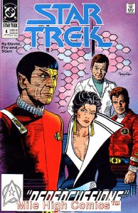 STAR TREK   (1989 Series)  (DC) #4 Very Fine Comics Book