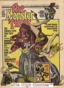 MONSTER TIMES MAGAZINE (1972 Series) #25 Very Fine