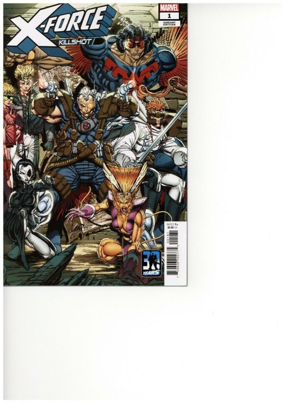 X-Force: Killshot #1Rob Liefeld 1:100 Hidden Gem Variant NM.