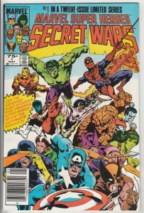 Marvel Super Heroes Secret Wars #1 (May-84) VF/NM High-Grade 
