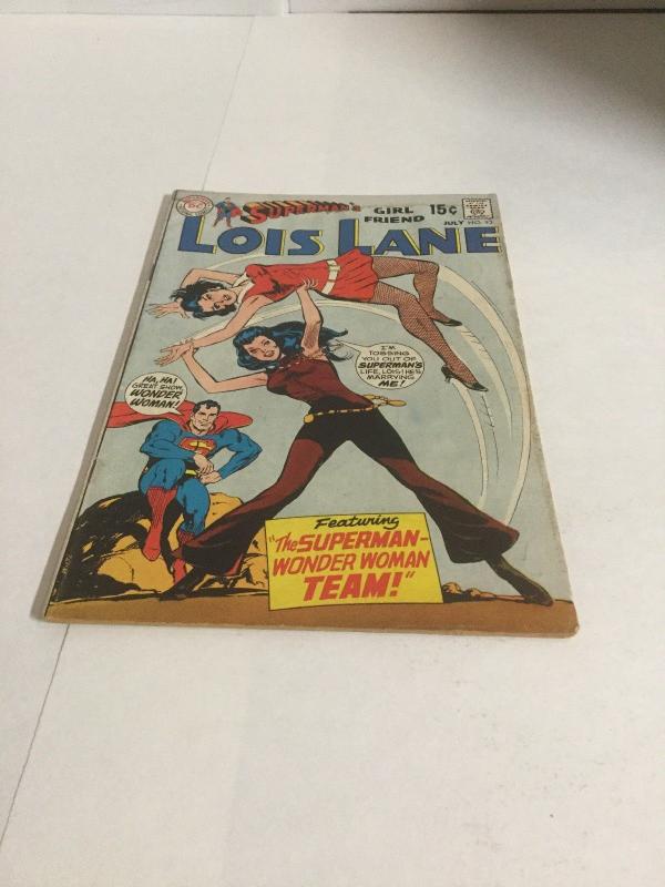 Superman’s Girlfriend Lois Lane 93 Vg- Very Good- 3.5 Water Damage DC Silver Age