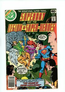 SUPERBOY & THE LEGION OF SUPER-HEROES VOL.31 #253 (5.0) 1ST APP OF BLOK!! 1979