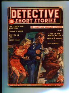 Detective Short Stories Vol. 3 #3 - Edward S. Ronns, Roger Torrey (2.5/3.0) 1941