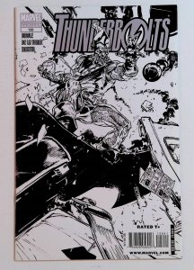 Thunderbolts 128 3rd Print Black & White Variant Black Widow Yelena Belova MCU