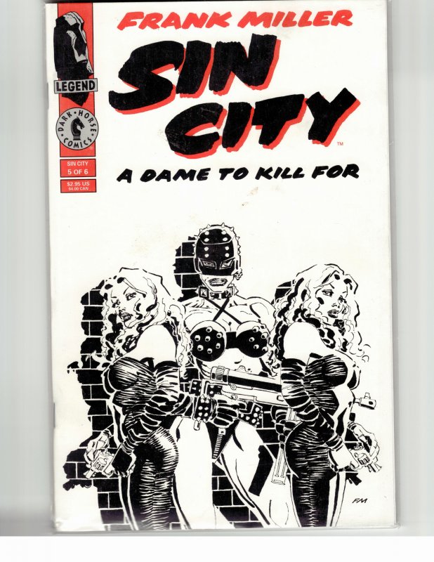 Sin City: A Dame to Kill For #5 (1994) Sin City