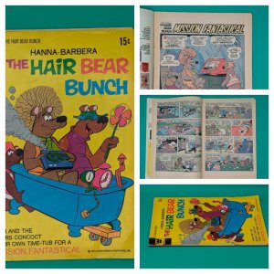 Hair Bear Bunch #6  1973 Whitman Low Grade