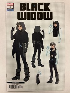 Black Widow #6 Second Print Variant Cover (2021)