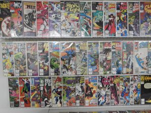 Huge Lot 150 Comics W/ Thor, Silver Surfer, Spider-Man+ Avg VF Condition
