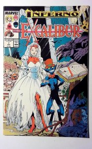 Excalibur #7 (1989) Marvel Comics 1st Print Comic Book