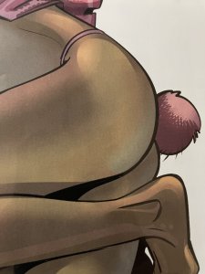 ZOMBIE TRAMP #1 MENDOZA RISQUE FUZZY BUNNY EASTER EXCLUSIVE LTD 500 NM+