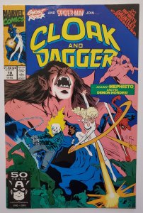 The Mutant Misadventures of Cloak and Dagger #18 (1991) NM- Starring Spider-Man