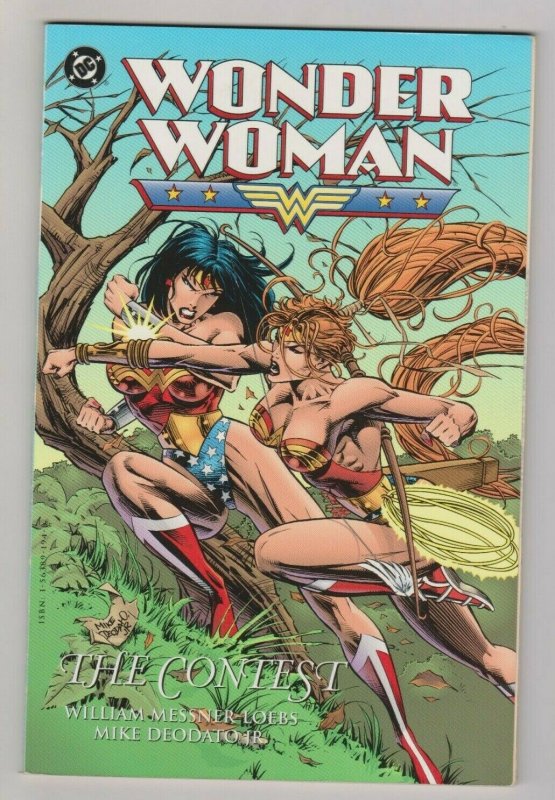 WONDER WOMAN - THE CONTEST 1995 DC COMICS 1ST PRINT MIKE DEODATO JR. ART