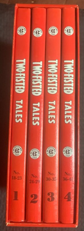 1980 THE COMPLETE TWO-FISTED TALES HC in Slipcase NM-/VF EC Comics Russ Cochran