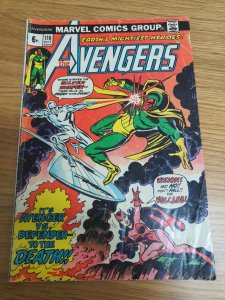 The Avengers #116 British Variant (1973)