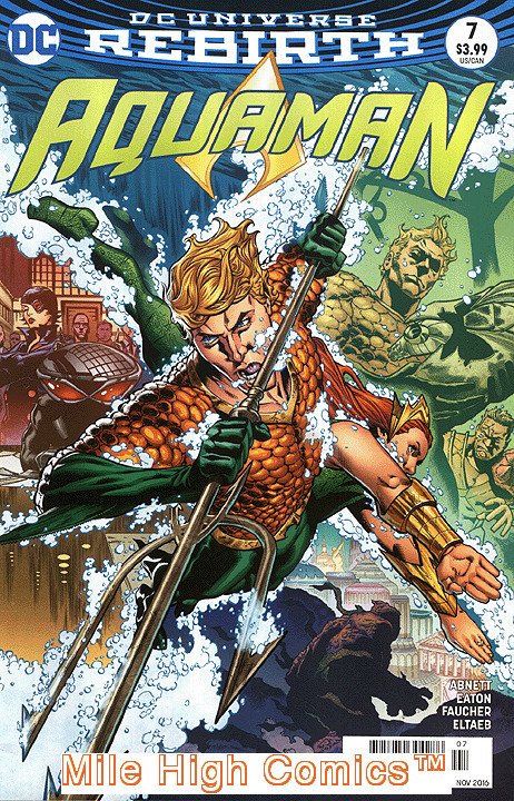 AQUAMAN  (2016 Series)  (DC REBRITH) #7 NEWS 3.99 Fine Comics Book