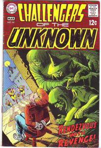 Challengers of the Unknown #66 (Mar-69) VF High-Grade Challengers of the Unkn...