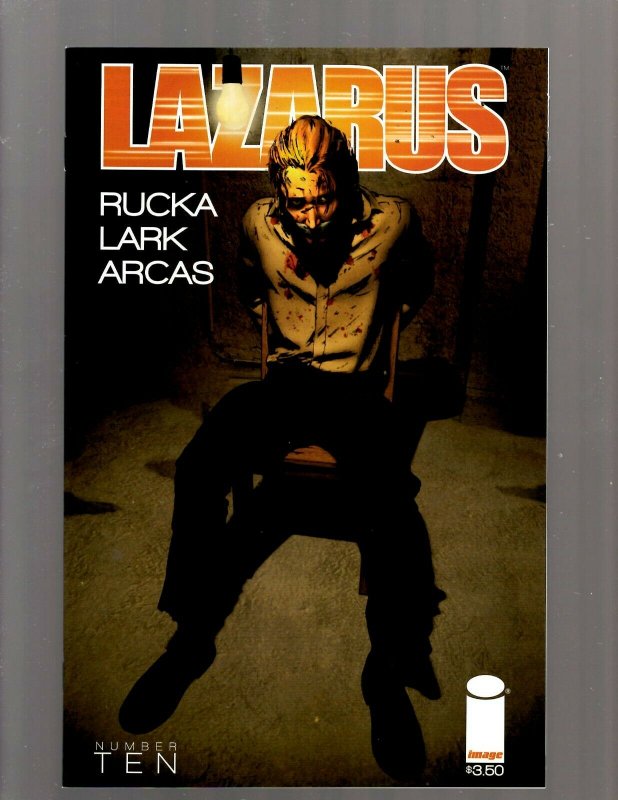 Lot Of 10 Lazarus Image Comic Books # 1 2 3 4 5 6 7 8 9 10 Rucka Lark Arcas RP4