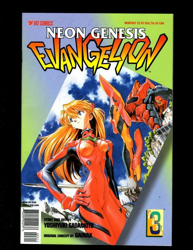 Lot of 13 Comics Evangelion Book Three 1 2 3 4 5 6 Book Four 1 2 3 4 5 6 7 CE3