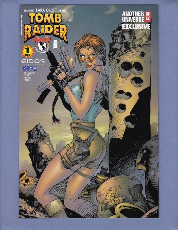 Tomb Raider #1 Another Universe Marc Silvestri Variant Cover NM-/NM Top Cow 1999