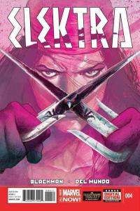 Elektra (2014 series) #4, NM + (Stock photo)