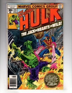 The Incredible Hulk #214 (1977)    / CR150-BI#01