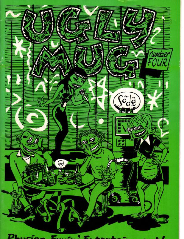 Ugly Mug Number 4 Physiog-Fryin' Entertainment! British Indie Comix Anthology