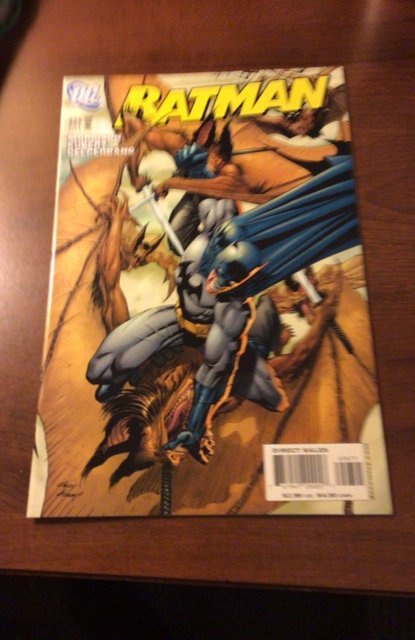 Batman #656 2006 NM- Man-Bats of London! 1st Jezabell Jet! Lynchburg CERTIFICATE