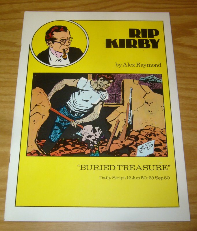 Rip Kirby #15 VF pacific comics club - alex raymond - buried treasure - 1980