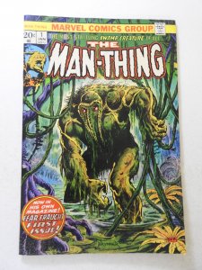 Man-Thing #1 (1974) FR/GD Condition moisture damage