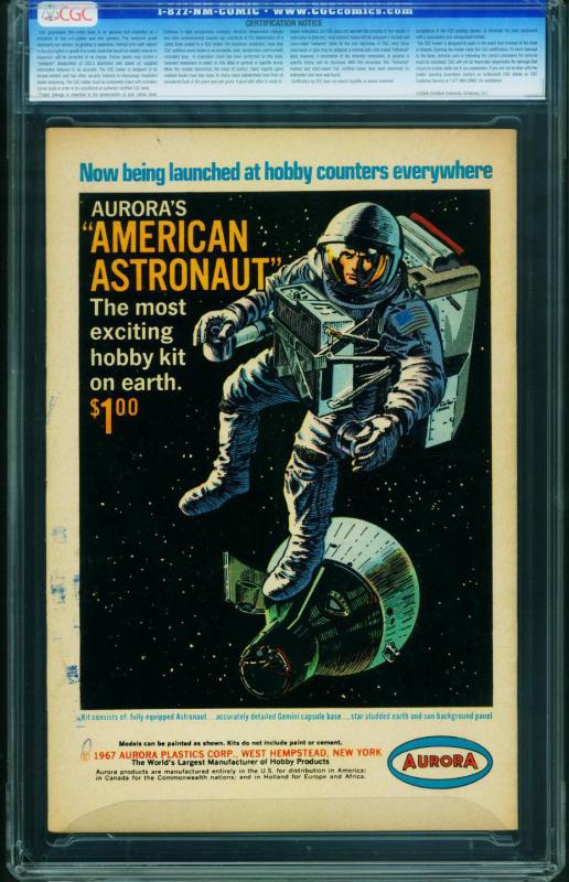 THE FLASH #173 CGC 6.0 1967-DC COMICS-INFANTINO- 0936819002