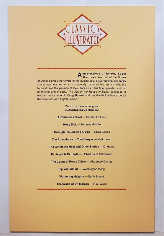 Classics Illustrated (First) #14 (Sept 1990, First) 9.0 VF/NM  