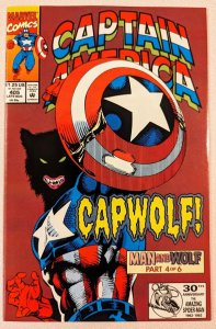 Captain America #405 NM FIRST APPERANCE OF CAP WOLF Key Issue