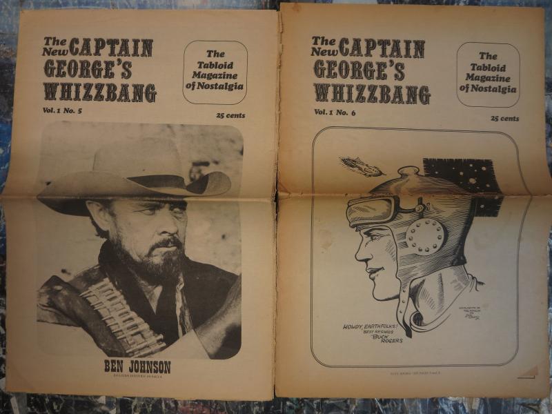 CAPTAIN GEORGE'S COMIC WORLD 16 reprints of vintage comic strips Whizzbang GOOD